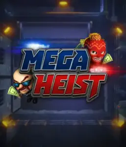 Step into the action-packed world of Mega Heist slot by Relax Gaming, highlighting quirky characters ready to undertake a bank heist. This image captures the intensity of the heist with its dramatic logo and a shadowy vault backdrop. Perfect for fans of heist movies, delivering a gripping escape. 